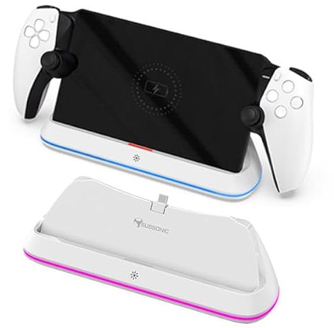 Subsonic - Subsonic - Chargeur PS portal Led - accessoire support station de recharge led rvb pour PS portal