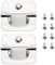 SG Store 2 Pieces Stainless Steel Cooler Hinges Ice Chest Hinge Replacement Compatible with Coleman Cooler 5226 5227B 5235 with Screws