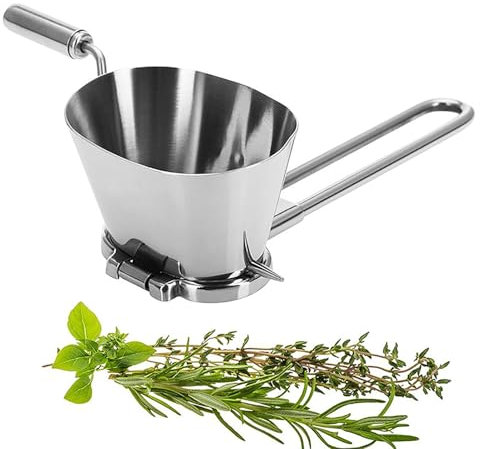 Picador Y Rallador De Perejil En Acero Inoxidable - Picador Manual de Alimentos - Triturador Y Rallador Multiusos Para Nueces Verduras Chile Cilantro Y Ajo Picado Con Diseño En Acero Inoxidable