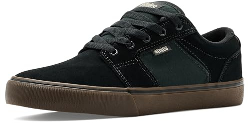 Etnies Barge LS – Classic Skate Look, Slim Vulcanized Silhoutte, Hefty Armored Collar, Reinforced Vulc
