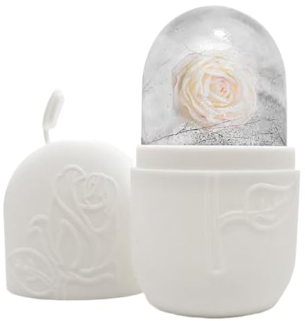 Rouleau à glace pour le visage | Appareil de massage à froid réutilisable pour le visage, rouleau à glace en silicone pour détendre et raffermir les muscles pour les soins de la peau
