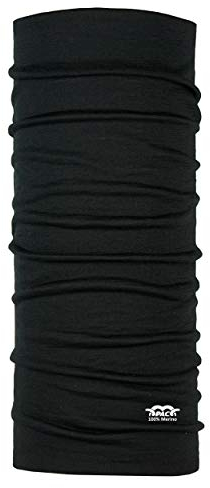 P.A.C. Merino Wool Jagd Multifunktionstuch - Schlauchtuch, Halstuch, Schal, Unisex, 10 Anwendungsmöglichkeiten