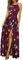 KILIG Maxikleid Damen Sommer Neckholder Sommerkleid Elegant Lang Maxi Kleid Hochzeitsgast Schlitz Freizeitkleid (Floral-C,Large)
