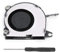 Ventilador Switch, Accesorio De Reemplazo del Ventilador De Enfriamiento Interior con Destornillador Pieza De Reemplazo del Ventilador para El Interruptor del Ventilador