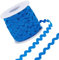 GORGECRAFT 27 Yard/25 m Rick Rack Trim Ribbon Wave Nähen Biegen Fransen Trim 5mm/0.2 Zoll Zum Nähen von Blumen Machen Hochzeit Spitzenband Handwerk