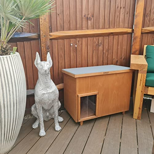 Large Cat Litter House Special Design For Outdoor Use With Easy Clean Tray