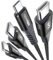 Cavo USB-C a USB-C [100 W, 2 pezzi 2m], USB C [20 V/5A] Cavo di collegamento a fili saldati per MacBook, MacBook Pro, MacBook Air/iPad Pro 2019/2018, Pixel 3, Samsung Note 20 laptop tipoc