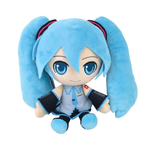 Popbuddies - Hatsune Miku - Plüsch, Plush Figur, Toy - 30cm - original & lizensiert, White