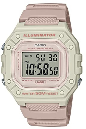 Casio W218H Series | Men’s Digital Watch | 50M WR | 1/100 Second Stopwatch | 100 SEC Chronograph | LED Backlight | Countdown Timer | Daily Alarm | Hourly Time Signal | 7 Year Battery