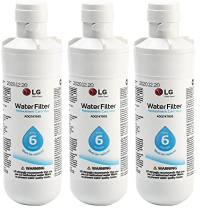 SUNERLORY Kühlschrank-Wasserfilter, LT1000p, Ersatz für Kenmore9980, 1000 Liter Kapazität, Ersatz-Kühlschrank-Wasserfilter, Hausentferner (3 Stück, Größe: 5 x 5 x 15 cm)