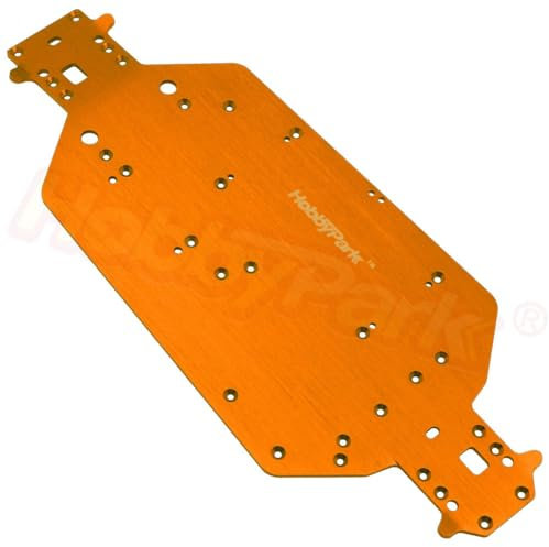 Jxjamp {Spielzeugteile} Hsp 04001. Metall-Aluminium-Chassis-Upgrade-Teile for 1/10 Rc Buggy Xstr. Monster Truck Brontosaurus 94111. Redcat-Vulkan. Episch ( Color : Orange 8449 )