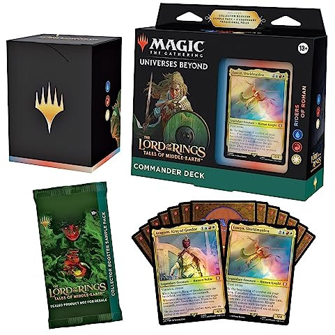 Magic: The Gathering The Lord of the Rings: Tales of Middle-earth Commander Deck 1 + Collector Booster Sample Pack (Englische Version)