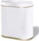 GloDeals Petite poubelle de salle de bain avec couvercle automatique, fine et intelligente, en plastique, avec détecteur de mouvement, pour chambre à coucher, salle de bain, bureau (bordure