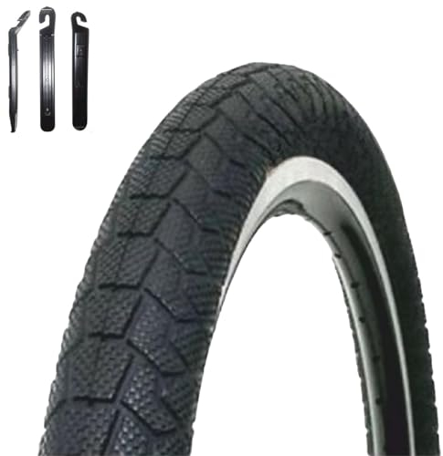 1 x Kenda Fahrradreifen K-907 20 Fahrradmantel Schwarz 58-406 (20 x 2.25) inkl. Reifenheber