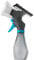 HOMESHOPA 3 in 1 Spray Window Wiper Bottle-Microfibre Cloth Pad and Rubber Scraper Window Shower Squeegee with 200ml Spray Bottle, Multipurpose Cleaner Kit for Mirrors/Tiles/Shower Screens/Glass