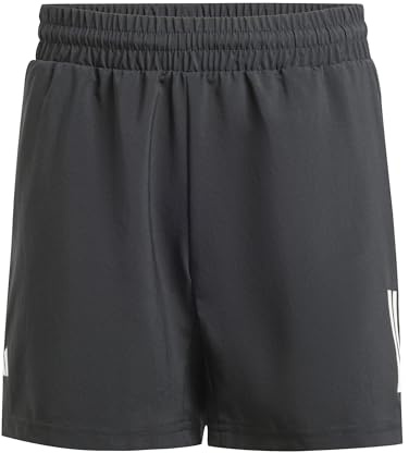 adidas Garçon Boys Club Tennis 3-Stripes Shorts, Black, 11-12 Years