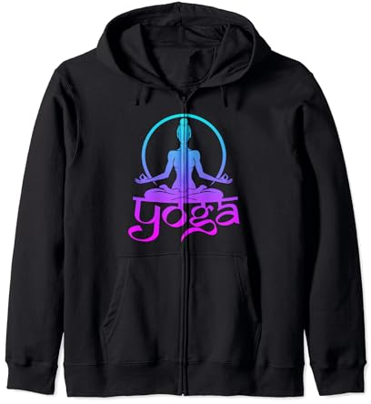 Yoga Meditation Kundalini OM Woman Tantric Chakra Kapuzenjacke