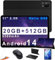 DOOGEE T40 Tablette avec Clavier, Tablettte 11 Pouces Android 14, 20GB RAM+512GB ROM (2TB TF) Octa-Core Helio G99, 2.5K FHD+, 4G LTE+5G WiFi,GPS,8580mAh,16MP+8MP, Tablette Tactile |Souris|Etui - Noir