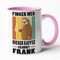 Finger weg Dieser Kaffee gehört Personalisierbare Tasse mit Namen - Büro Humor Kollegen Tasse Jobwechsel Morgen Montag (Pink)