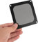 Computer Fan Filter Grills, Magnetic Frame Computer Fan Grill PC Fan Dust Mesh PC Cooler Filter 93x93mm / 3.66x3.66in, PC Fan Dust Filter (Black)
