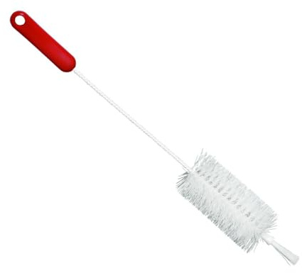 FLASCHENBÜRSTE 3/4 L,NYLON 6.0 ø 60MM,WEISS,450MM