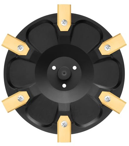 [AUFRÜSTUNG] Messerteller + 6 Stück Klingen Kompatibel mit Segway Navimow i105E, i108E & i110E Mähroboter Messerscheibe Rasenroboter Drehscheibe
