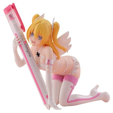 Liliel Engel Figur Statue Anime Kniend Action Figur Skulptur 12cm Charakter Modell Desktop Dekoration Collectibles, Geburtstagsgeschenke FüR Freunde