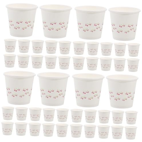 Mini Paper Cups 50ml Disposable Tasting Cups for Tea, Coffee, Juice - Bulk Pack of 100 Easy to Carry Drinking Cups for Events and Parties