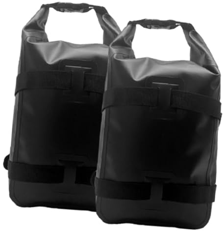 Pegciuho Bike Fork Storage Bag for Front Mount Cycling Accessories, 12L