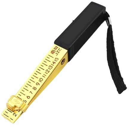 Youzzei Fire Door Gap Gauge Checker Tool,1-30mm Door Gap Wedge Tool(0.5mm) | Fire Door Gap Measuring Tool, 1-30mm Range, 0.5mm Grad, Tapered Wedge Feeler Gauge for House Engineering Inspection.