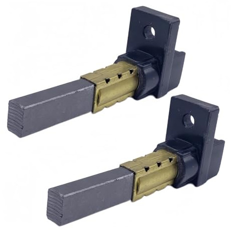 Cepillo de carbono for Motor de aspiradora Compatible con KARCHER WD3 WD2, repuesto de cepillo de carbono for Motor, 2 uds.
