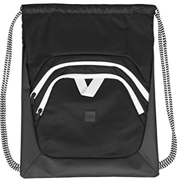 Urban Classics Ball Gym Bag Turnbeutel, 45 cm, Black/White