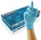 UNIGLOVES PROTECT Blue HD extra starke Nitrilhandschuhe - vielseitig einsetzbar, puder- und latexfrei, Einweghandschuhe, Box mit 100 Handschuhen, blau, Klein (GU0042)