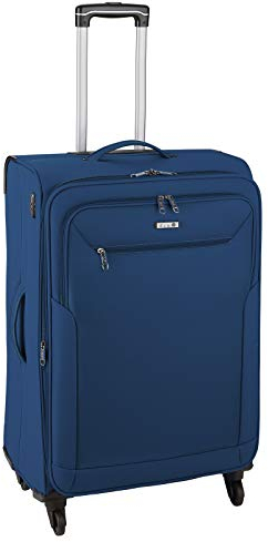 D&N Travel Line 6804 Koffer, 66 cm, 63L, Blau