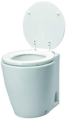Unbekannt Allpa Bootstoilette Elektrisch Toilette Modell Laguna Standaard 12V / 19A Bord WC Bordtoilette