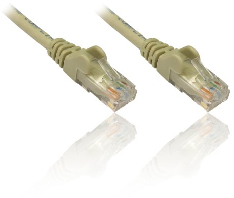 PremiumCord Netzwerkkabel, Ethernet, LAN & Patch Kabel Cat6, UTP, Schnell flexibel & Robust RJ45 Kabel 1Gbit/S, AWG 26/7, Kupferkabel 100% Cu, Grau, 10m