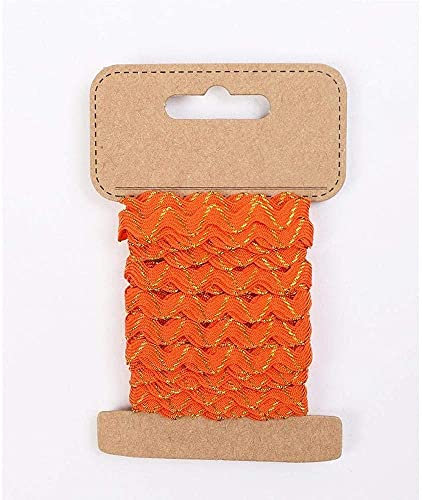 Aeromdale Nastro Trim Bordo Pizzo Ricamato Applique Banda Strisce per Scarpe Vestiti Casa Tessili Ornamenti 1 cm x 5 m - #B