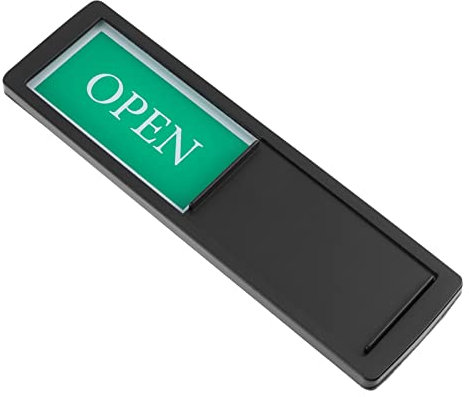 UKCOCO Panneau Ferme de : Privacy de Porte Coulissante Ouverte Porte de Confidentialité Des de de La Conférence de Toilettes de Bureau Panneau Ferme De Confidentialite