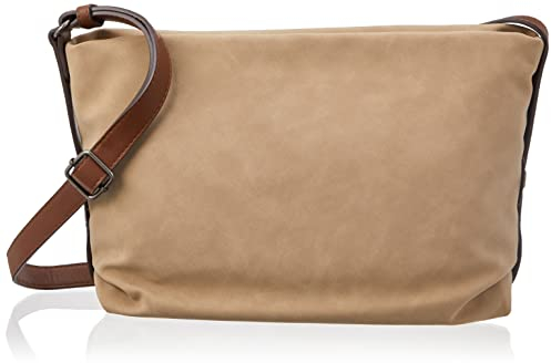 TOM TAILOR- Gila, Damen, Umhängetasche, S, Braun, 36x15x19 cm