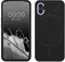kwmobile Hülle kompatibel mit Nothing Phone (1) Hülle - Silikon Handy Case - Handyhülle weiche Oberfläche - kabelloses Laden - Schwarz