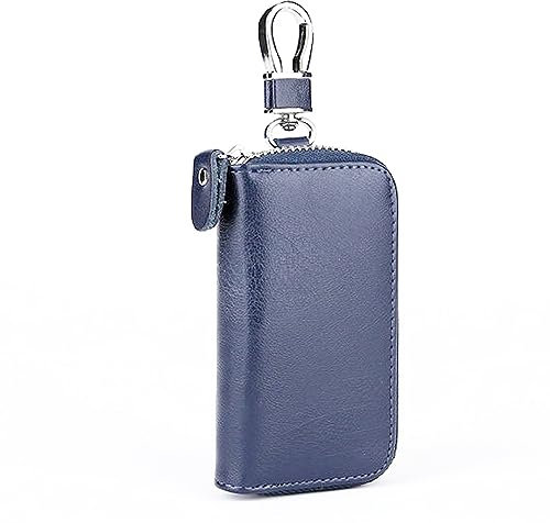 LTLSZRN Portachiavi in Pelle Unisex per Uomo e Donna - Borsellino Portafoglio con 6 Gancio per Chiave Auto
