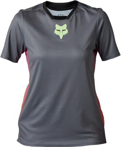 Fox Damen Defend Race Radtrikot, Pewter, XS