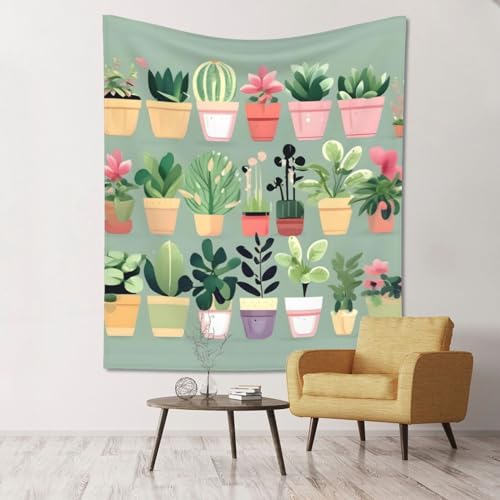 RoMuKa Bonsai-Pflanze, die Schönheit der Kunst, leichter Raum, 152,4 x 130,9 cm, weicher Wandteppich, schafft ein warmes und stilvolles Zuhause, Wanddekoration