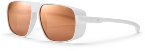 CHPO Anette Sonnenbrille White/Copper Mirror Polarized