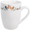 Clayre & Eef Tasse 350 ml Weiß Keramik Hahn Trinkbecher