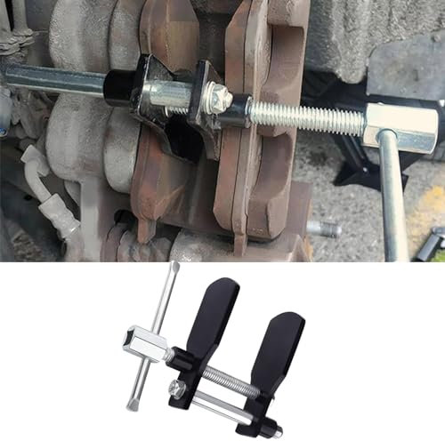WINUERK Strumento per La Rimozione delle Pastiglie dei Freni, Strumento di Compressione della Pinza, Accessori Universali per Auto Strumento per Pistone della Pinza del Freno per Auto Camion SUV