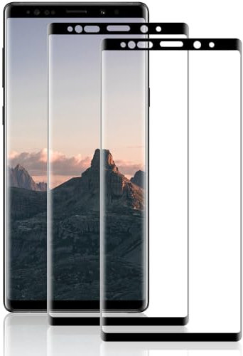 Beukei Panzer Schutz Glas für Samsung Galaxy Note 9, 2 Stück Handyfolie[Anti-Kratzen][Fingerabdruck kompatibel][9H Härte] Screen Protector