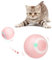 Birshe Katzenspielzeug Elektrisch,Interaktives Katzenspielzeug mit LED Licht intelligenzspielzeug für Katzen Wiederaufladbarer katzenspielzeug selbstbeschäftigung Ball powerball 2.0 Katze Zubehör