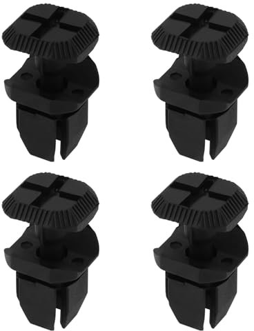 eMagTech 4pcs Car Battery Cover Clip Rivets Battery Covers Cowl Panel Retainer Plastic Clips Compatible with Saab 9-3 2003-2012 OEM 12792092