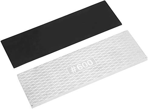 FTVOGUE Portable Sharpening Stone 160600 Grits Grindstone with Rubber AntiSlip Mat for Steel Ceramic Metal